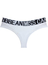 ZASUWA Female Letter Print Net Underwear