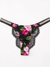 ZASUWA Female Lace Print Dazling Diamond Panties