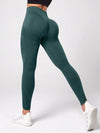 ZASUWA Female Fishnet Seamless Scrunch Bum Leggings