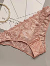 ZASUWA Female Lace Crystal Hollow Out Panties
