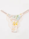 ZASUWA Female Lace Print Dazling Diamond Panties