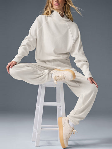 ZASUWA Female Casual loose  Sports Running Suit