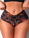 ZASUWA Female Lace Contrast Color Panties