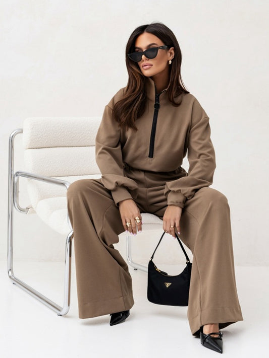 ZASUWA Female Zipper Jumpsuit