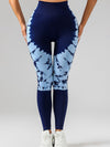 ZASUWA Female Hot Tie-dye Scrunch Bum Leggings