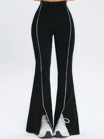 ZASUWA Female Flare Quick Dry Elastic Tight Leggings