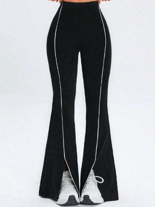 ZASUWA Female Flare Quick Dry Elastic Tight Leggings
