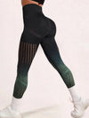 ZASUWA Female Ombre Fishnet Quick-dry Scrunch Bum Leggings