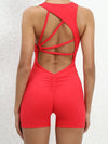 ZASUWA Female Hollow Out Beauty Back Short Jumpsuit X ANECHKAANNN ⭐
