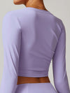 ZASUWA Female Sexy V Collar Long Sleeves