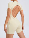 ZASUWA Female Heart Backless Romper
