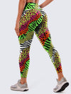 ZASUWA Female Leopard Print High-rise Leggings