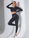 ❤ZASUWA Fly Eye Contrast Color High-rise Hip-lift Sportswear