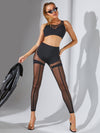 ❤ZASUWA Female Super Sexy Unique Mesh Hip-lift Leggings