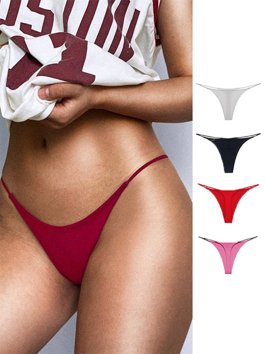 ZASUWA  Female Solid Color T-back Thong