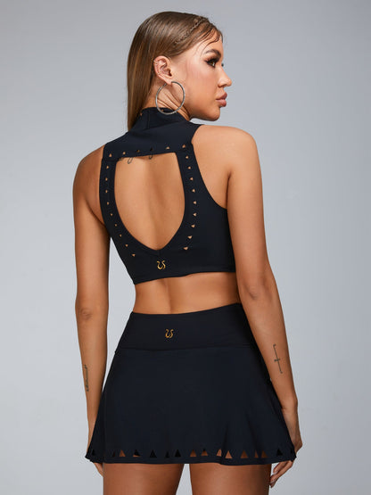 Cutout Backless Sports Bras
