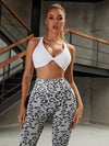 ZASUWA Female Twist Cross Back Sports Bras