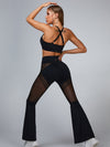 ZASUWA Female Mesh Cross Back Sports Bras