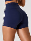 ZASUWA Female Contrast Color Push Up Design Quick Dry Booty Shorts