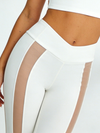 Sexy Sheer Mesh Seamless Leggings