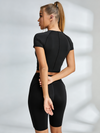 Stich Zipper Hot Short Suit