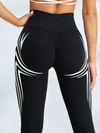 Contrast Color Print Leggings