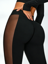 Sexy Sheer Mesh Seamless Leggings