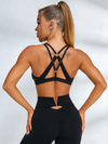 Cutout V Shape Metal Tracksuit