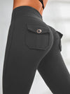 ZASUWA Female Pocket Scrunch Bum Leggings