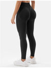 ZASUWA Female High-waisted Seamless Elastic Tight Quick Dry Hip-lift Leggings