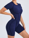 ZASUWA Female Heart Backless Romper