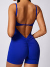 ZASUWA Female Backless Scrunch Bum Romper