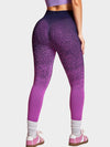 ZASUWA Female Tie-Dye Printed Scrunch Bum Leggings