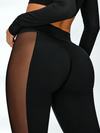 Sexy Sheer Mesh Seamless Leggings