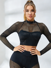 Unique Fishnet Long Sleeves