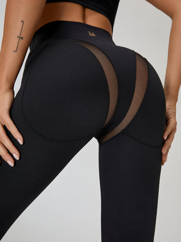 ❤ZASUWA Female Super Sexy Unique Mesh Hip-lift Leggings