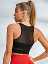 Mesh Shockproof Glamorise Sports Bra Black Bra
