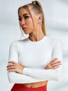 Quick-dry Round Collar Long Sleeves
