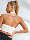 Solid Color Halter Bras