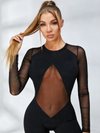 Sexy Mesh Jumpsuit