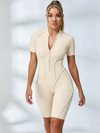 Sexy Zipper Booty Romper