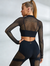 Unique Fishnet Tracksuit