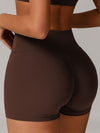 ZASUWA Female Solid Color Push Up Design Booty Shorts