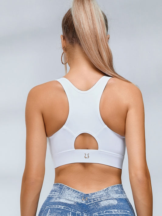 ZASUWA Female Zipper High-support Sports Bras