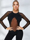 Sexy Mesh Jumpsuit