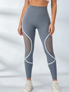 Super sexy Leggings mit Netzstoff und Kontraststreifen