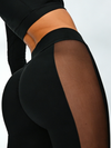 Sexy Sheer Mesh Seamless Leggings