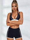 Contrast Color Stripes Tracksuit