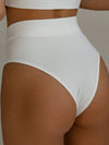 ZASUWA Female High-waisted Solid Color Panties