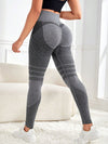 ZASUWA Female Stripes High-waisted Yoga Leggings